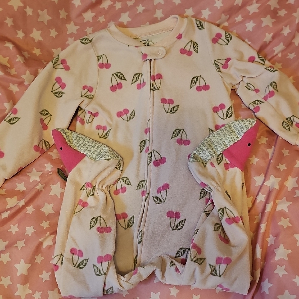 BOGO OFFER🎀 Cherry and Cupcake Kids Pajamas Set - Picture 3 of 7